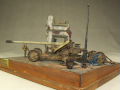 Diorama with a resin model of the PaK 44 anti-tank gun from the Second World War - photo no 1